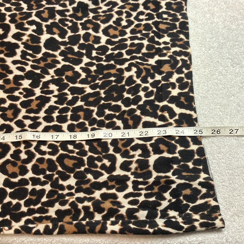 J Crew Factory leopard print lightweight sweater - Picture 10 of 10